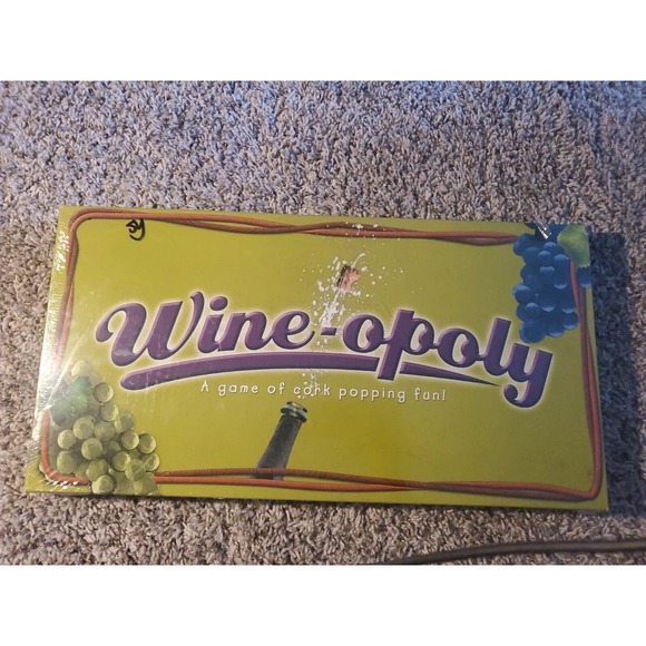 Wine-Opoly Monopoly Board Game Brand New Factory Sealed!! - Picture 1 of 2